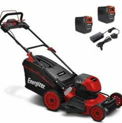 * Energizer Tondeuse Sans Fil 40 V 46 Cm 60 L Twin System Ez40Vtde46Tn-24A> Tondeuse À Batterie