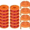 * Fei Yu 12 Pieces De Coupe De Ligne Pour Toutes Les Tondeuses A Cordes Worx 20V Et 4 Pieces> Accessoire Pour Tondeuse Et Autoportée