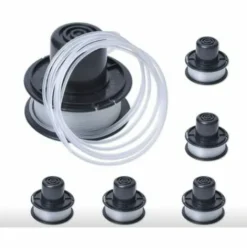 * Fei Yu A6226 Bobine De Fil Compatible Avec Black Et Decker Auftipp Coupe-Herbe Automatique Gl250 / Gl310 / Gl360 / Gl360Sb Avec 6M Ligne, 6-Pack> Accessoire Pour Tondeuse Et Autoportée