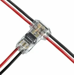 * Flyme 12Pcs Connecteurs De Cable En T, 12V Etanches Connecteur De Fil EÉlectrique A 2 Broches Connecteur Basse Tension Pour Connexion EÉlectrique Temporaire / Audio / Video / Eclairage> Accessoire Pour Tondeuse Et Autoportée