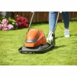 * Flymo Tondeuse EÉlectrique Sur Coussin D'Air Simpliglide 330 1700W / Largeur De Coupe 33Cm / 4 Hauteurs De Coupe / Technologie Coussin D'Air / Guidon Repliable (970482862)><noscript><img width=