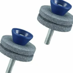 * Fr-Life Br-Vie 2 Affuteurs De Lame De Tondeuse A Gazon Double Couche,Esistant A L'Usure Adapte A La Plupart Des Perceuses EÉlectriques Ou Perceuses A Main Professionnelle Accessoire Perceuse De Fichier Rotatif> Accessoire Pour Tondeuse Et Autoportée