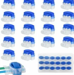 * Fvbjd 18 Pieces Connecteurs De Cable Remplis Des Resines, Connecteurs Pour Cable Peripherique, 314 Connecteurs De Cable Etanche 3 Trous, Parfait Pour Jardin & Exterieur Et Tondeuse Robot> Accessoire Pour Tondeuse Et Autoportée