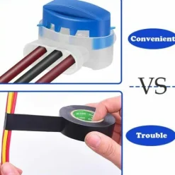 * Fvbjd 18 Pieces Connecteurs De Cable Remplis Des Resines, Connecteurs Pour Cable Peripherique, 314 Connecteurs De Cable Etanche 3 Trous, Parfait Pour Jardin & Exterieur Et Tondeuse Robot><noscript><img width=