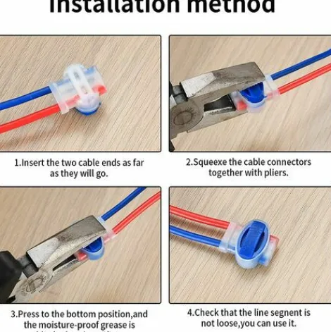 * Fvbjd 20 Pieces Connecteurs De Cables Pour Robot Tondeuse, Raccords De Cable Peripherique Du Robot, Connecteurs Support Pour Cable Tondeuses A Gazon Robotiques Exterieures De Jardin> Accessoire Pour Tondeuse Et Autoportée