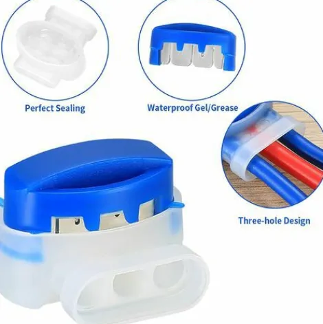 * Fvbjd 20 Pieces Connecteurs De Cables Pour Robot Tondeuse, Raccords De Cable Peripherique Du Robot, Connecteurs Support Pour Cable Tondeuses A Gazon Robotiques Exterieures De Jardin> Accessoire Pour Tondeuse Et Autoportée