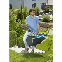 * Gardena Tondeuse EÉlectrique Powermax 1100/32. Tondeuse Filaire / 1100W / Largeur De Coupe 32 Cm / Bac 30L / Pelouse Jusqu'A 300M (5031-20).><noscript><img width=