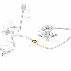 * Global Garden Product 122450110/0 Ressort D'Embrayage Pour Tondeuse Autoportee Castelgarden/Ggp> Accessoire Pour Tondeuse Et Autoportée