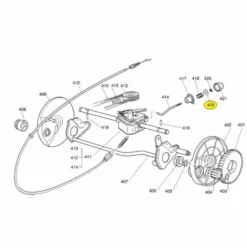 * Global Garden Product 322680009/0 Rondelle Pour Tondeuse Et Tondeuse Autoportee Castelgarden / Ggp / Stiga> Accessoire Pour Tondeuse Et Autoportée