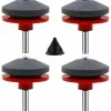 * Grid Cool 4 Pieces Affuteur Lame Tondeuse Gazon Universel Aiguiseur Pour Tondeuses Avec 1Pcs Kit D'Equilibrage De> Accessoire Pour Tondeuse Et Autoportée