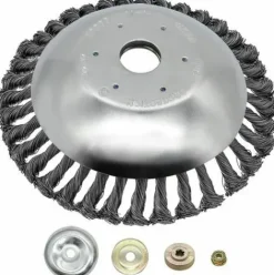 * Grid Cool Lame De Coupe-Herbe A Tete De Coupe-Herbe De 8 Pouces Avec Kit D'Adaptateur Universel 4Pcs> Accessoire Pour Tondeuse Et Autoportée