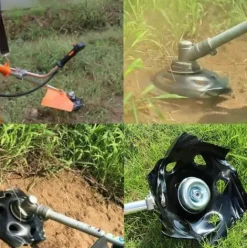 * Grid Cool Tete De Coupe Herbe, Tete De Desherbage, Tete Mauvaise Herbe, Tete Coupe Bordure Universelle, Tete De Debroussailleuse Acier, Debroussailleuse Accessoires, Pour Maison Jardin,><noscript><img width=