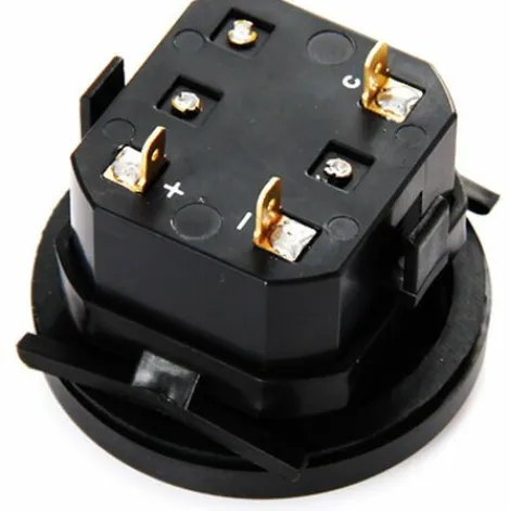 * Guazhunifr Gu.B/Bon Compteur Horaire Rond Lcd Compteur Horaire Quartz Ac86-230V Pour Chariot Fourche Chariot De Golf Bateau Tracteur Generateur Moteur Tondeuse> Accessoire Pour Tondeuse Et Autoportée