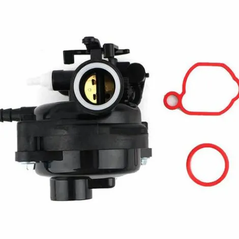 * Habientot Carburateur De Moteur Pour Tondeuse A Gazon, Compatible Avec Moteurs Briggs & Stratton 300E, 450E, Ovh, 591979, 595656, 590556 Noir,Oi-Fris> Accessoire Pour Tondeuse Et Autoportée
