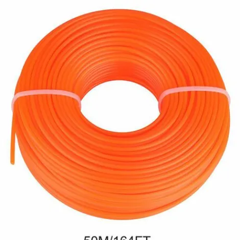 * Happyshopping Corde De Tonte En Nylon Pour Tondeuse A Gazon Ronde De 2,4 Mm (50 M)> Accessoire Pour Tondeuse Et Autoportée