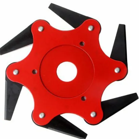 * Happyshopping Tondeuse Agazon Tete De Lame Asix Feuilles Accessoires De Debroussailleuse Lame En Acier Au Manganese En Alliage Tete De Tondeuse Lame De Coupe A6 Feuilles> Accessoire Pour Tondeuse Et Autoportée