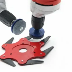 * Happyshopping Tondeuse Agazon Tete De Lame Asix Feuilles Accessoires De Debroussailleuse Lame En Acier Au Manganese En Alliage Tete De Tondeuse Lame De Coupe A6 Feuilles> Accessoire Pour Tondeuse Et Autoportée