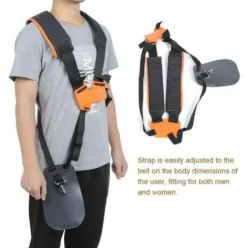 * Harnais De Tondeuse A Gazon Courroie D'Epaule En Nylon Pour Jardin Fuienko> Accessoire Pour Tondeuse Et Autoportée