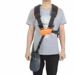 * Harnais De Tondeuse A Gazon Courroie D'Epaule En Nylon Pour Jardin Fuienko><noscript><img width=