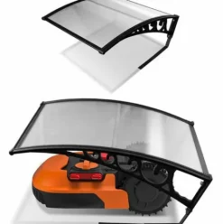 * Hengda Garage Pour Tondeuse A Gazon Protection Solaire Robot De Tonte Toit Capot De Protection Outils De Jardinage Noir> Accessoire Pour Tondeuse Et Autoportée