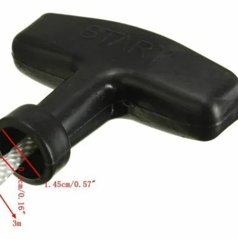 * Hiasdfls 120 Pouces Universel La Tondeuse Regleur Tirez La Poignee Du Demarreur Corde Cordon Jardin Machine D'Assemblage> Accessoire Pour Tondeuse Et Autoportée