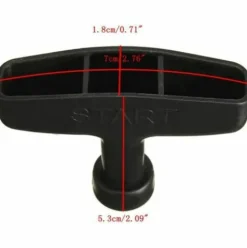 * Hiasdfls 120 Pouces Universel La Tondeuse Regleur Tirez La Poignee Du Demarreur Corde Cordon Jardin Machine D'Assemblage><noscript><img width=