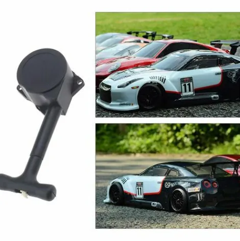 * Hiasdfls Demarreur A Traction De Moteur Rappel Compatible Pour 1/10 Hsp R025 R020 16-21 Rc Nitro Voiture Atv Mini Dirt Bicyclette> Accessoire Pour Tondeuse Et Autoportée