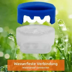 * Hklffja Connecteur De Cable 10X Connecteurs Pour Cable Peripherique, Kit De Reparation Pour Cables De Tondeuse Robot, Serre-Cable, Pour Raccorder Les Extremites De Cabl><noscript><img width=