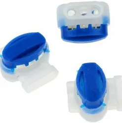 * Hklffja Connecteurs De Cable Remplis Des Resines, 40 Pieces Connecteurs De Cable Robot Tondeuse Remplis Etanche 3 Trous Fils EÉlectrique Sertis Gel Resine Pour Tondeuses A Gazon Robotiques Automower.><noscript><img width=