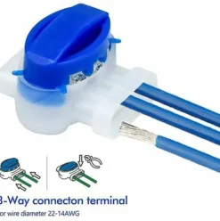* Hklffja Connecteurs De Cable,Set De Connecteurs De Cables,Lot De 40 Connecteurs De Cable Remplis Des Resines,Etanches,Surs,Denudage Inutile,Pour Robot Tondeuse Jardin Exterieur Et Voiture> Accessoire Pour Tondeuse Et Autoportée