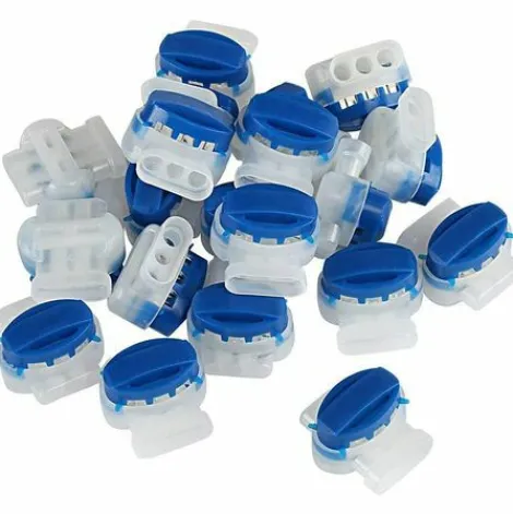 * Hklffja Connecteurs Raccords De Cable 15Pcs Remplis Des Resines Support Pour Cable Peripherique Du Robot Pour Jardin Exterieur Robot Tondeuse Automower> Accessoire Pour Tondeuse Et Autoportée