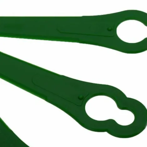 * Hklffja Lot De 120 Lames De Rechange Pour Tondeuse A Gazon, Lame De Rechange En Plastique Pour Tondeuse A Gazon, Lames De Coupe Pour Tondeuse A Gazon, Lames De Rechange En Plastique(Vert)> Accessoire Pour Tondeuse Et Autoportée