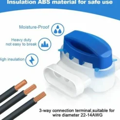 * Hklffja 26Pcs Connecteurs De Cable Remplis Des Resines, Connecteurs De Cables Pour Robot Tondeuse, Etanche Connecteur Fil Tondeuse Pour Jardin & Exterieur Et Tondeuse Robot Et Voiture Mower><noscript><img width=