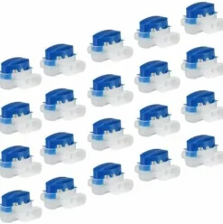 * Hklffja 20Pcs Connecteurs De Cable Remplis Des Resines Connecteur Husqvarna Automower Connecteur Etanche Pour Jardin Exterieur Jardin Robot Tondeuse Automower Resiste A L'Eau Et Aux Intemperies> Accessoire Pour Tondeuse Et Autoportée