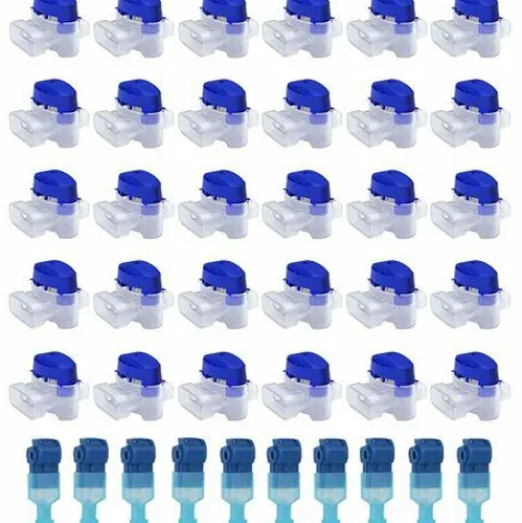 * Hklffja 30Pcs Connecteurs De Cable Jardin Robot Tondeuse Automower Original Remplis Resines 314 Resiste A L'Eau Intemperies Connectors Kit Reparation Pour Cables Avec 10 Bornes Derivation> Accessoire Pour Tondeuse Et Autoportée