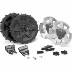 * Husqvarna Group Pack Roues Arriere Tondeuse Robot Husqvarna Terrain Pentu> Accessoire Pour Tondeuse Et Autoportée