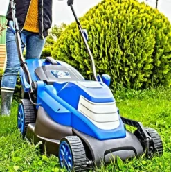 * Hyundai Tondeuse EÉlectrique 1800 W 42 Cm Poussee Htde1800><noscript><img width=