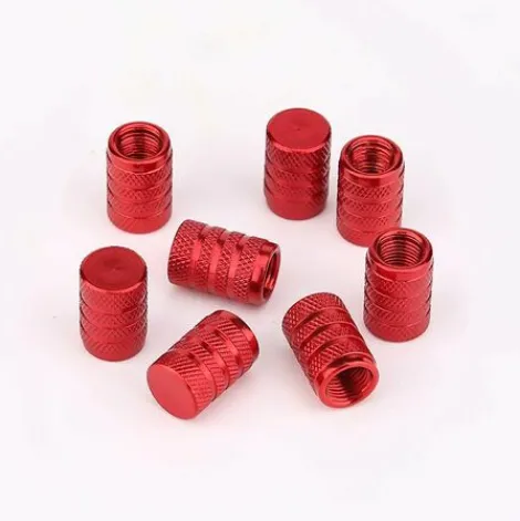 * Irisfr Bouchons De Tige De Valve Voiture De Pneu, Couvercle De Bouchon De Valve De Pneu En Aluminium Avec Anneau En Caoutchouc Pour Voitures, Suv, Velos, Velo Camions, Motos (Rouge), Lilaris 8 Pieces> Accessoire Pour Tondeuse Et Autoportée