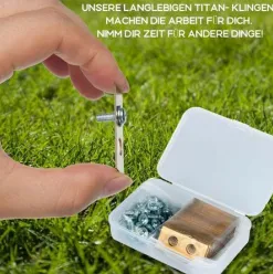 * Kaejyiut Lot De 30 Lames De Rechange En Titane Pour Tondeuse Robot Worx Landroid Lames En Titane Et Vis Ameliorees Pour Tondeuse Robot Worx Landroid> Accessoire Pour Tondeuse Et Autoportée