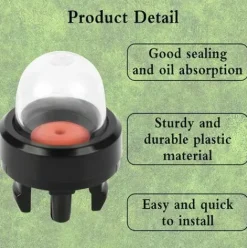 * Kueatily Ampoule Amor?Age D'Essence, 5Pcs Ampoules D'Amor?Age Conviennent Aux Tondeuses A Gazon Tron?Onneuses Souffleuses, Pompe D'Amor?Age Est L'Accessoire De Carburateur Parfait, Bulle D'Huile De Carburateur><noscript><img width=