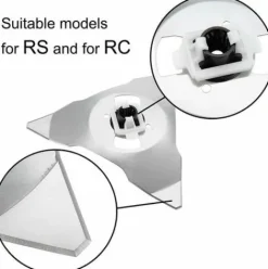 * Lames De Rechange Pour Robot Tondeuse, Betterlife Lames De Rechange Pour Lames De Tondeuse Robot Robomow Rs Rc Premium Lames De Rechange De Tondeuse Robot Avec Un Concept Ameliore(1 Pcs)> Accessoire Pour Tondeuse Et Autoportée