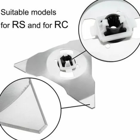 * Lames De Rechange Pour Robot Tondeuse, Betterlife Lames De Rechange Pour Lames De Tondeuse Robot Robomow Rs Rc Premium Lames De Rechange De Tondeuse Robot Avec Un Concept Ameliore(1 Pcs)> Accessoire Pour Tondeuse Et Autoportée