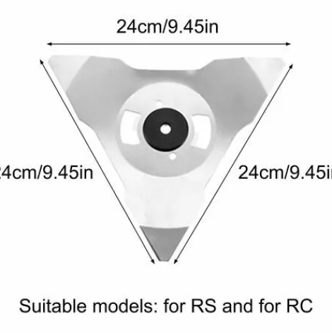 * Lames De Rechange Pour Robot Tondeuse, Betterlife Lames De Rechange Pour Lames De Tondeuse Robot Robomow Rs Rc Premium Lames De Rechange De Tondeuse Robot Avec Un Concept Ameliore(1 Pcs)> Accessoire Pour Tondeuse Et Autoportée