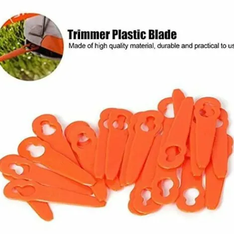 * Langray 100 Pieces Accessoires De Lames En Plastique De Remplacement Pour Stihl Polycut 2-2 Fsa 45 Tondeuse A Gazon Coupe-Herbe> Accessoire Pour Tondeuse Et Autoportée
