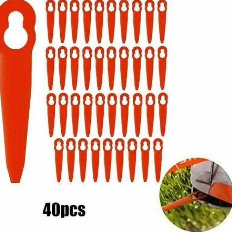 * Langray 40 Pieces Accessoires De Lames En Plastique De Remplacement Pour Stihl Polycut 2-2 Fsa 45 Tondeuse A Gazon Coupe-Herbe> Accessoire Pour Tondeuse Et Autoportée