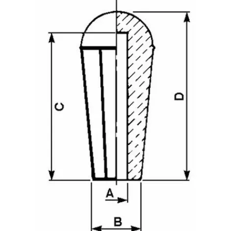 * Lem Select Pommeau Lisse Pvc A Inserer O 10 L 68 (Lot De 2)> Accessoire Pour Tondeuse Et Autoportée