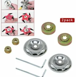 * Lifcausal Kit D'Adaptateur De Lame De Tondeuse A Gazon><noscript><img width=