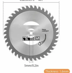 * Lifcausal Lames De Debroussailleuse En Alliage D'Acier Au Manganese Compatibles Avec Le Debroussailleuse Weed Wacker, 6 Pouces Argent 1Pc><noscript><img width=