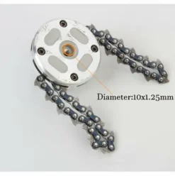 * Lifcausal 65Mn Durable Tondeuse Tete Bobine Jardin Tondeuse A Gazon Debroussailleuse Jardin Herbe Chaine Tondeuse Pour Tondeuse A Gazon><noscript><img width=