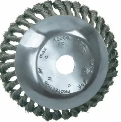 * Lifcausal Tete De Coupe Debroussailleuse Tete De Tondeuse A Gazon D'Exterieur Tete De Rasoir En Fil D'Acier Accessoires De Tete De Coupe Outil De Mangeur D'Herbe Remplacement Extra Resistant Pour Meuleuses D'Angle De Peinture Antirouille> Accessoire Pour Tondeuse Et Autoportée